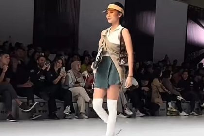 Azizah Salsha di Jakarta Fashion Week 2026